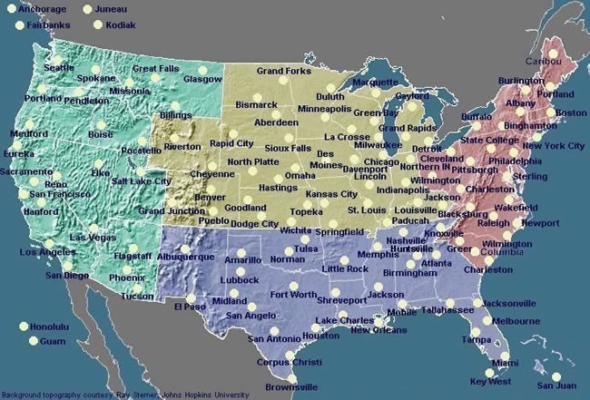 NWS Forecast Info | Mountain Weather